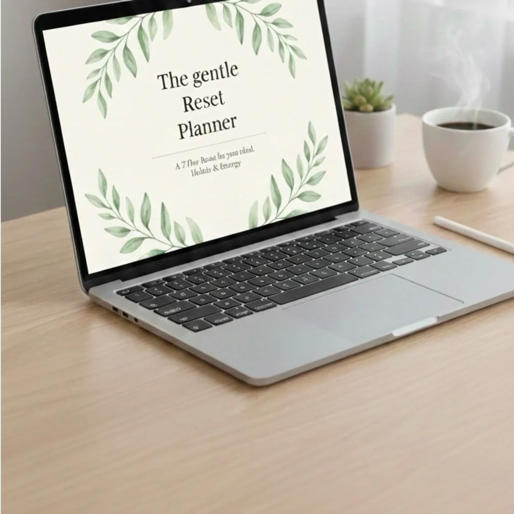 7 day Digital reset planner